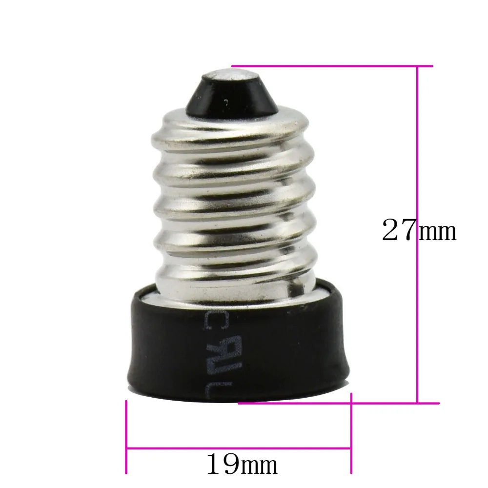 12 шт. галогенные патроны для светодиодсветильник ламп E14 в E12|socket e14|e14 to e12lamp holder
