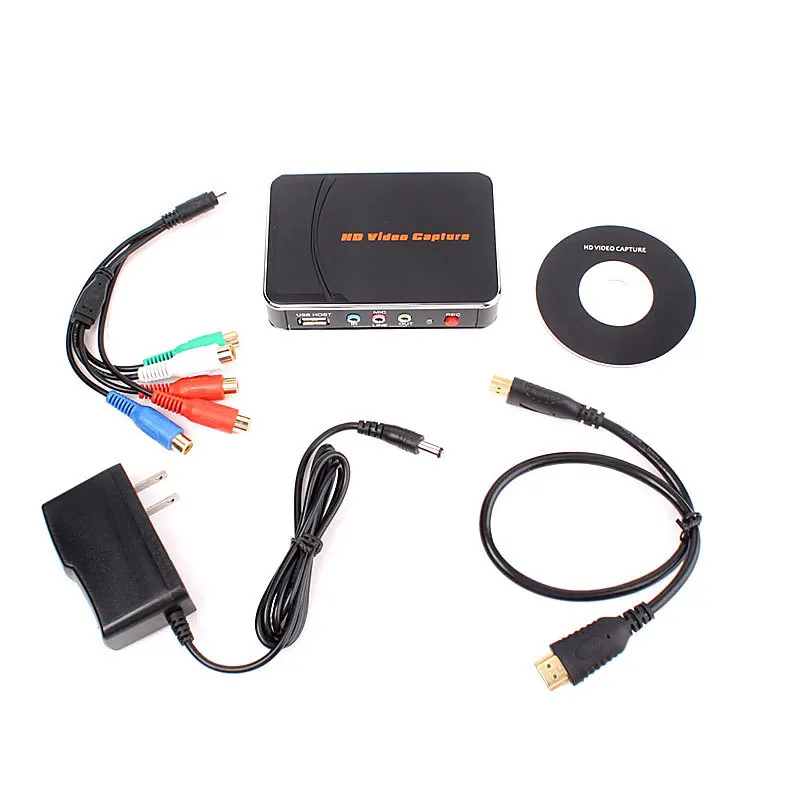 HDMI игры захват видео Регистраторы Box 1080 P HD для WiiU/Xbox 360/Xbox One/PS4 #69857 | Электроника