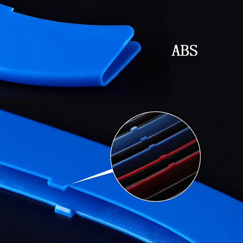 M трехцветный ABS Вставка накладка Передняя почечная решетка для BMW 3 серии Спорт F30