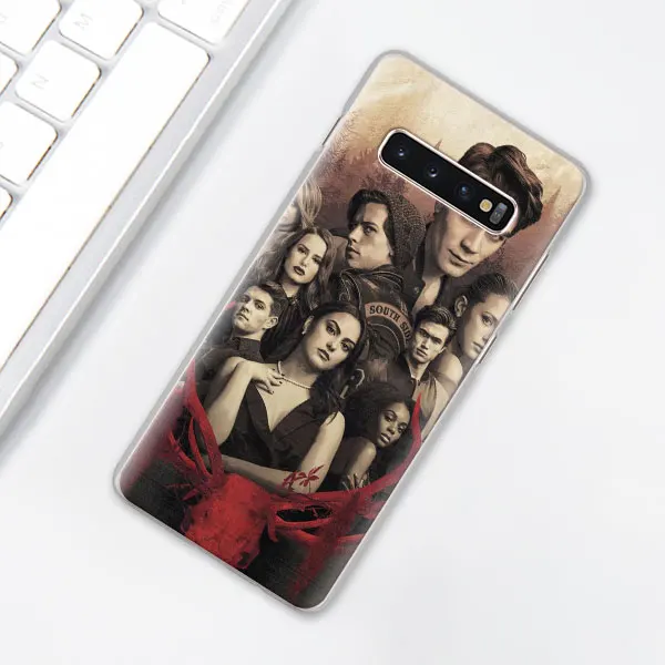 Ривердейл Тупоголовым Джонс чехол для телефона для samsung Galaxy S10e S10 плюс S7 S8 S9 Plus Note 8 9 M10 M20 M30 жесткий чехол Coque - Цвет: 012