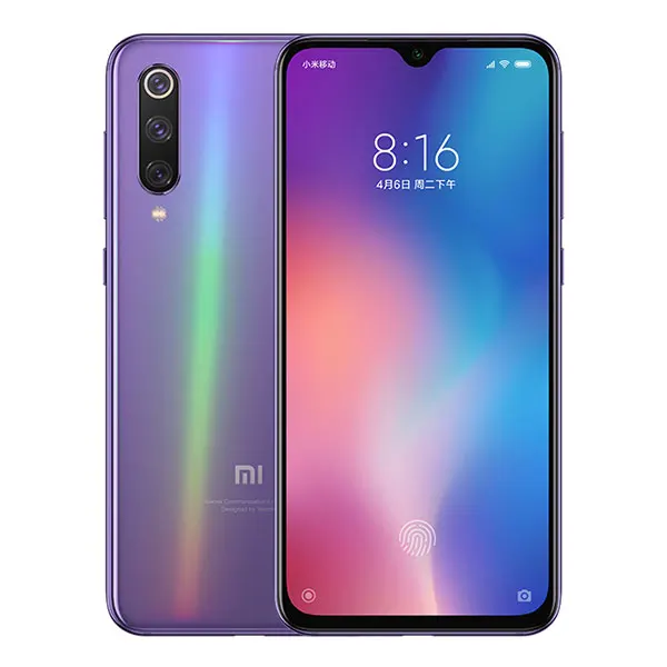 Purple Мобильный телефон с глобальной ПЗУ Xiaomi mi 9 SE, 6 ГБ, 64 ГБ, mi 9 SE, Восьмиядерный процессор Snapdragon 712, 5,97 дюймов, 48мп, тройная камера с дисплеем, отпечаток пальца - Цвет: Purple