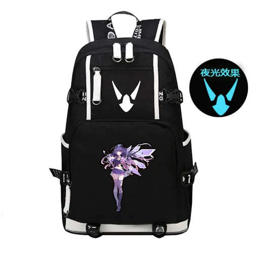 Игровой Honkai Impact 3 киана каслана рюкзак для путешествий Kawaii женский рюкзак Mochila Feminina школьные сумки Oxford большая книжная сумка - Цвет: 23