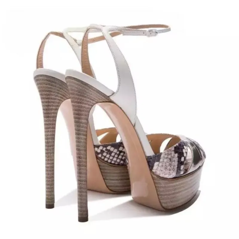 

ENMAYER Casual Buckle Strap Women's Shoes Sandalias Mujer 2019 Shoes Woman Sandals Tacos Mujer Size 34-43 ZYL2499