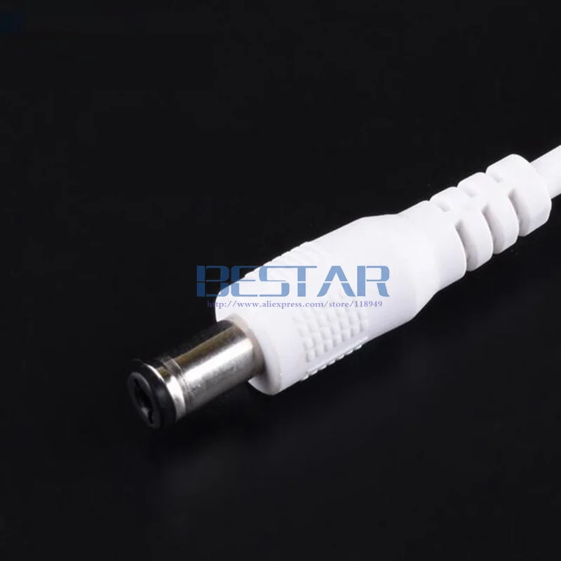 Белый USB для разъема 5 5*2 мм/DC 5525 5x2 мм x 2 мм/2 штекер питания постоянного тока