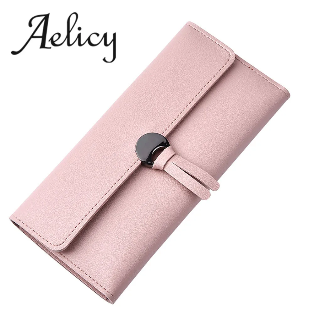 Aelicy роскошная сумка клатч для досуга Длинный кошелек модный дизайнерский