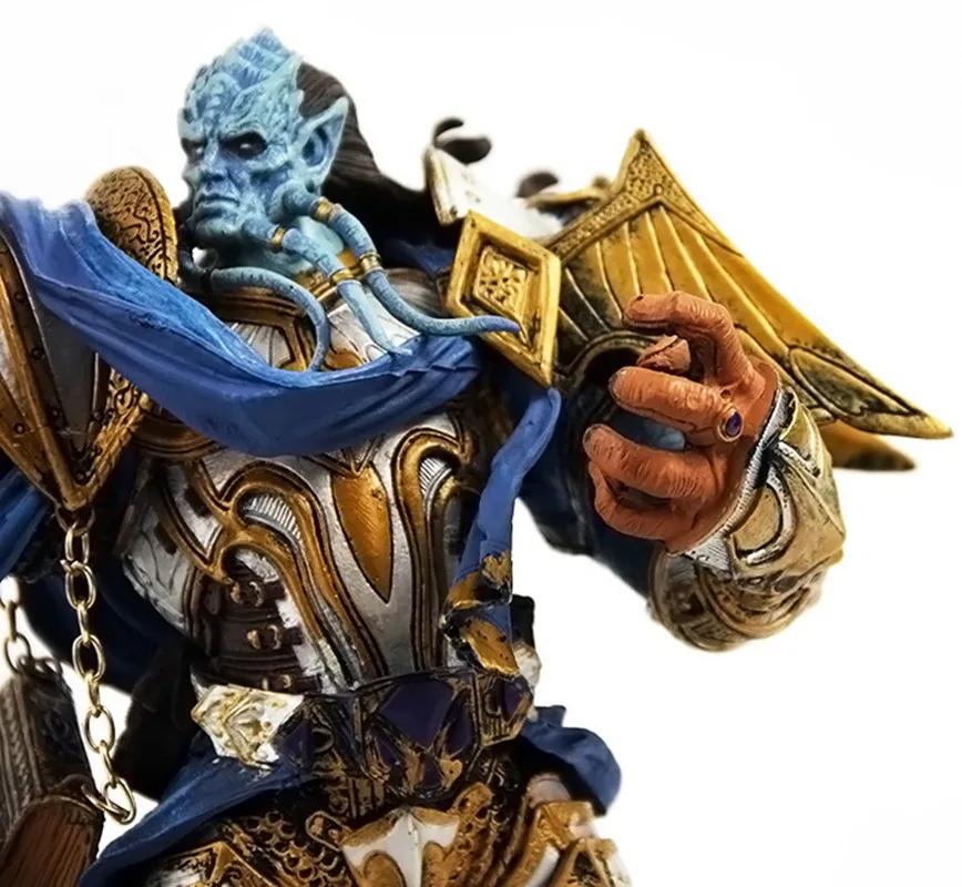 Игрушечная фигурка Wow DC Unlimited Series 2 Deluxe 10 дюймов Draenei Paladin|Игровые фигурки и