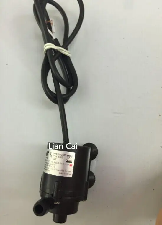 DC 6v 12V Мини микро Бесщеточный погружной водяной насос 200л/ч 1 8 м бесплатная