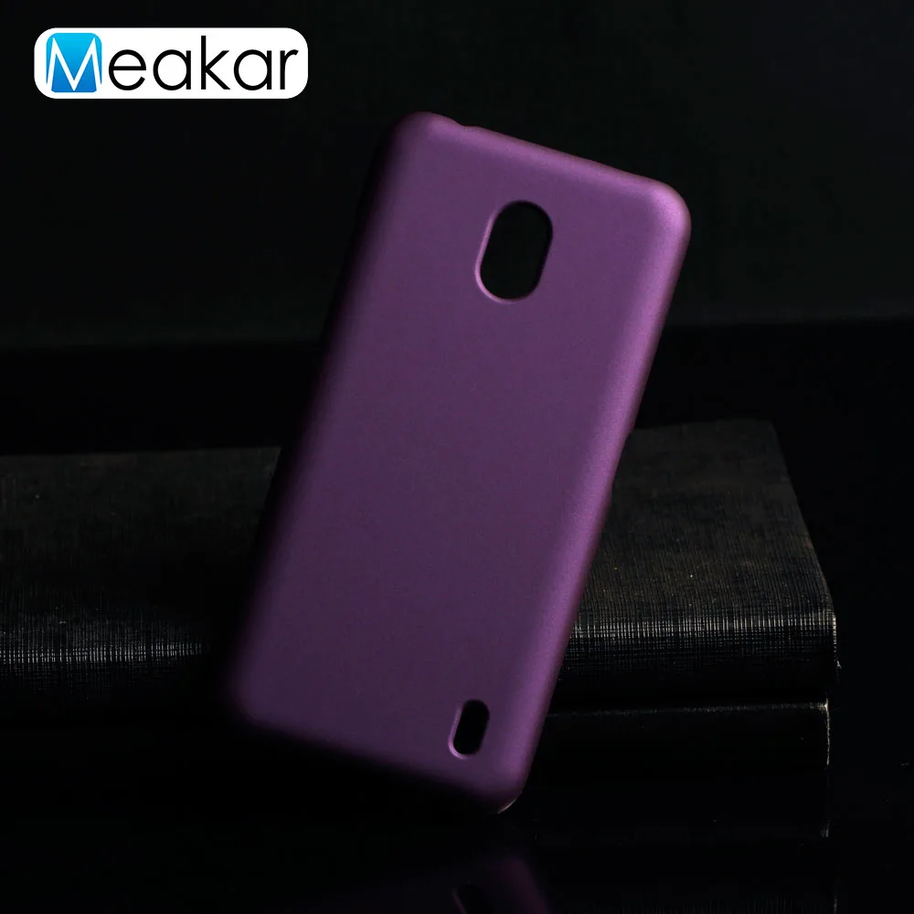 Матовая Пластик Coque 5.71For Nokia 2,2 чехол для Nokia 2,2 Nokia2.2 телефона чехол-лента на заднюю панель - Цвет: Purple