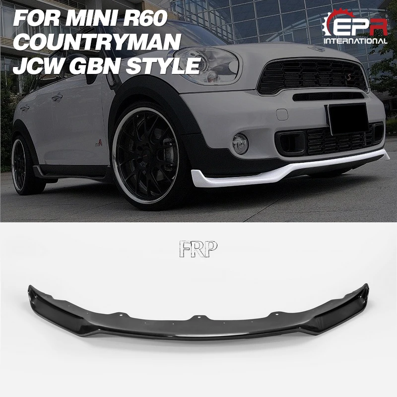 FRP Передняя губка для Mini R60 Countryman JCW GBN комплект из стекловолокна переднего бампера