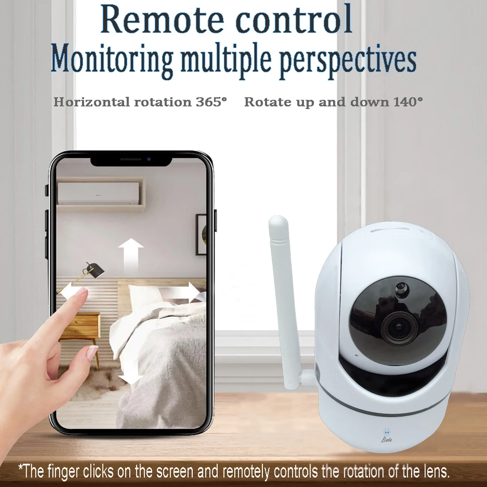 Беспроводная IP-камера 1080P облачная Wi-Fi Смарт-камера с автоматическим