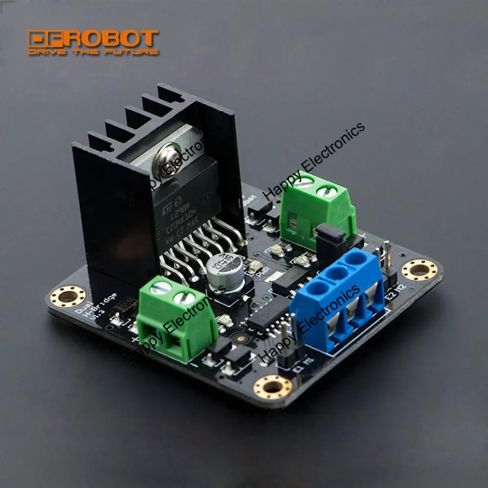 Обновление DFRobot MDV 4 8 ~ 46V двойной 2A 2x2A контроллер постоянного тока без щетки