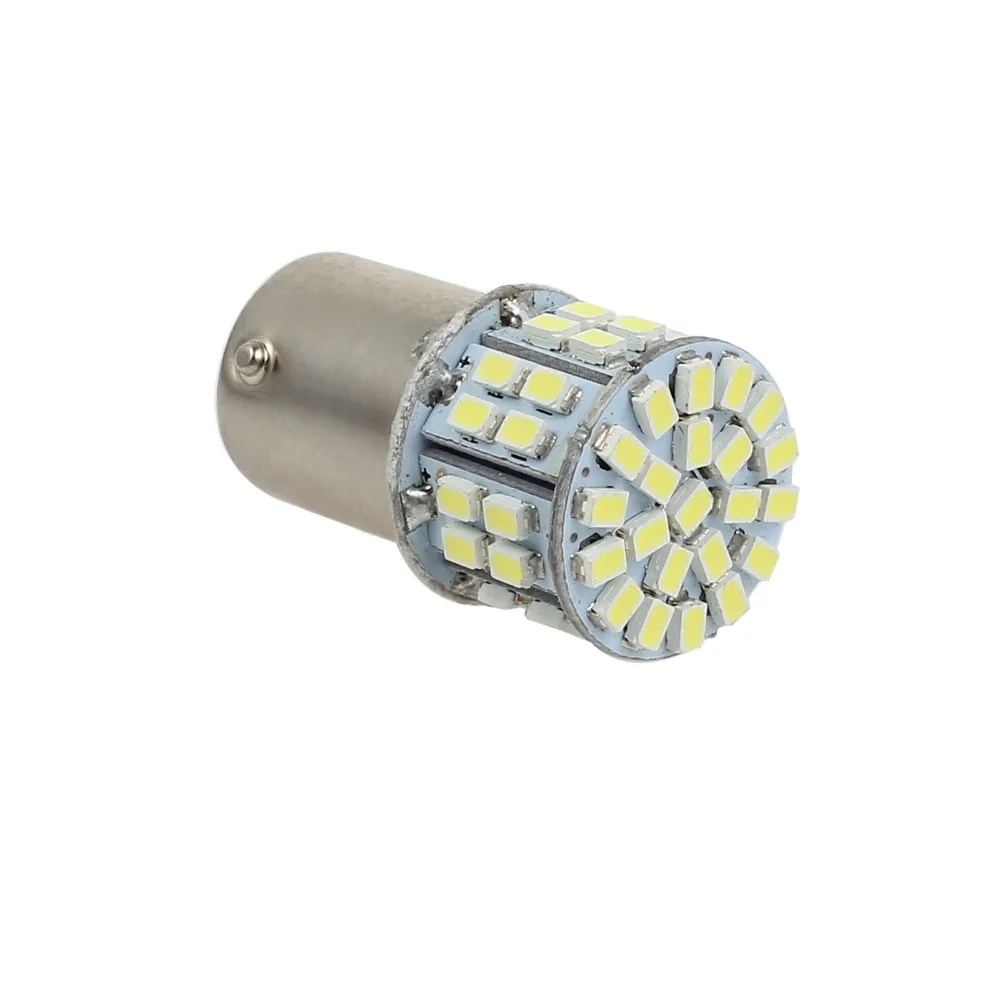 Justech 10 шт. BA15S 50 SMD свет 1206 светодиодный Яркий Белый 1156 боковой задний угол