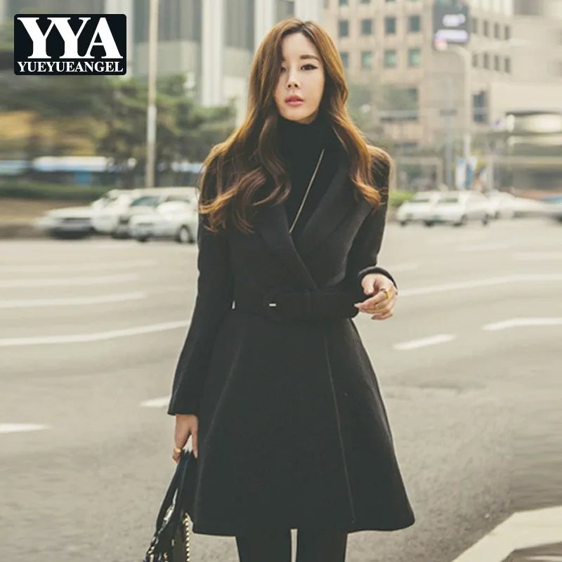 Женское шерстяное пальто и куртки на осень зиму Новое высококачественное