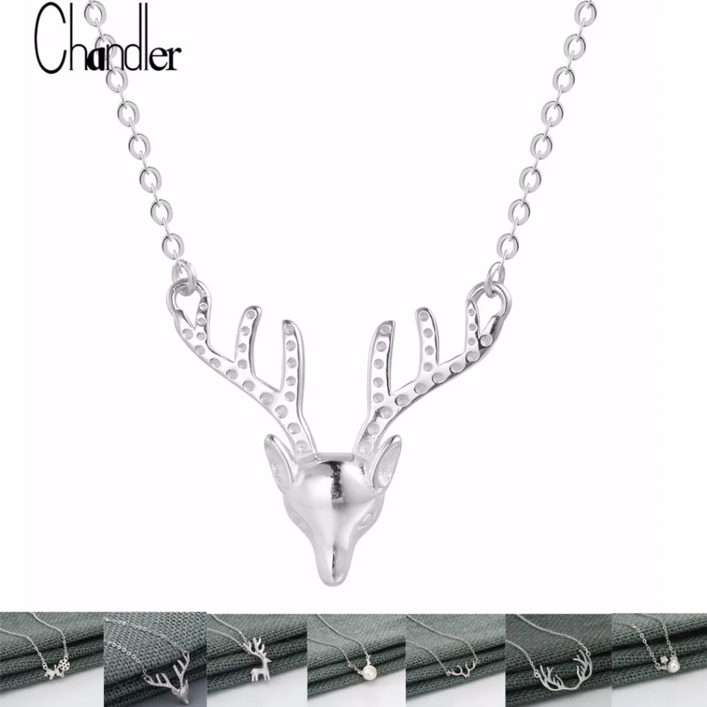 Ожерелье Chandler с оленем в виде пресной воды 1 шт.|drop necklace|deer necklacefresh water pearl necklace |