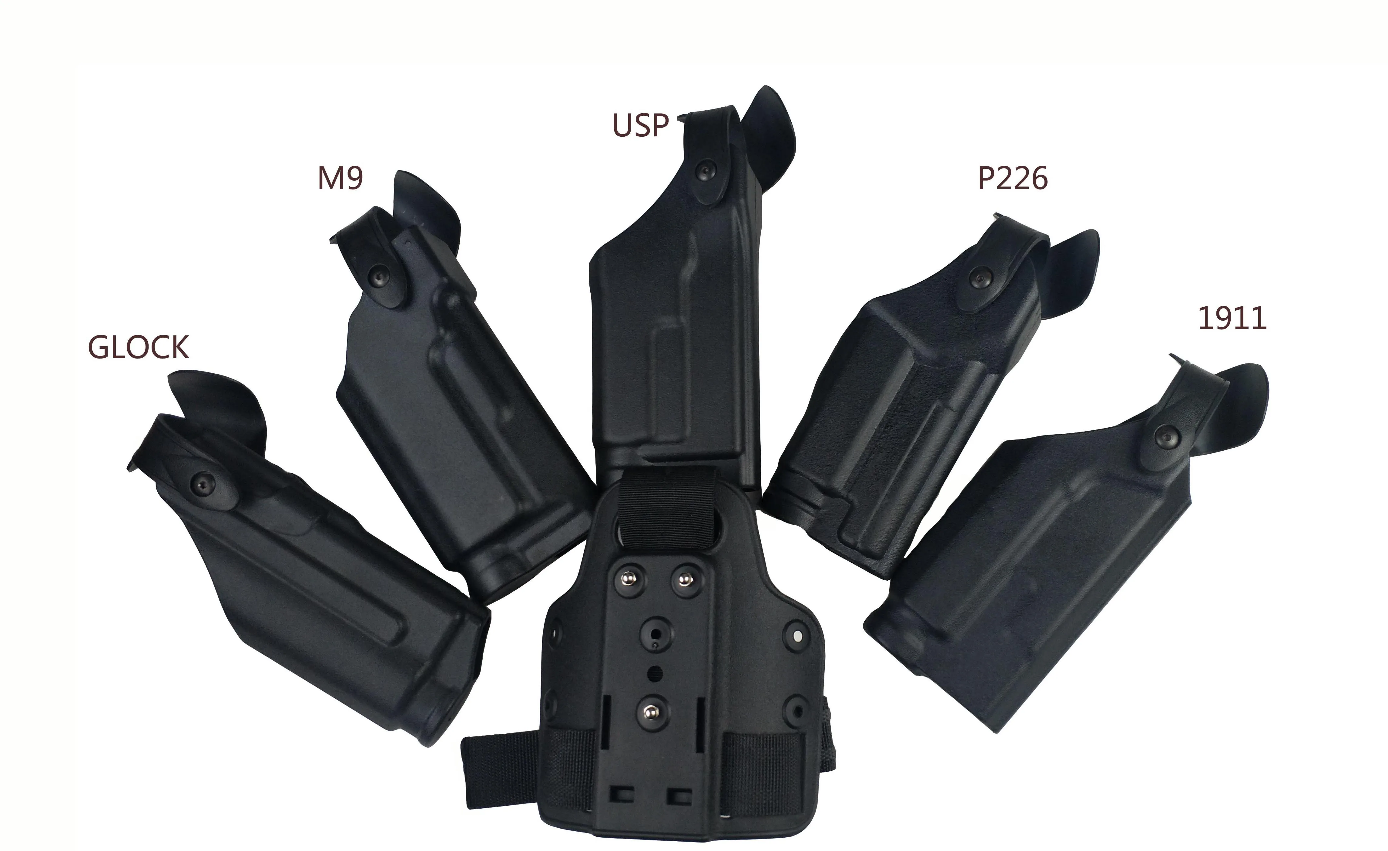 Тактический легкий пистолет кобура Safariland Combat glock 17 1911 Beretta M9 P226 USP Регулируемый