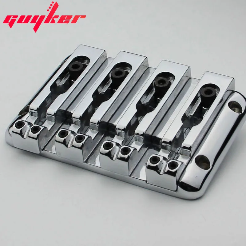 4 струнный бас гитара мост BB204 хром
