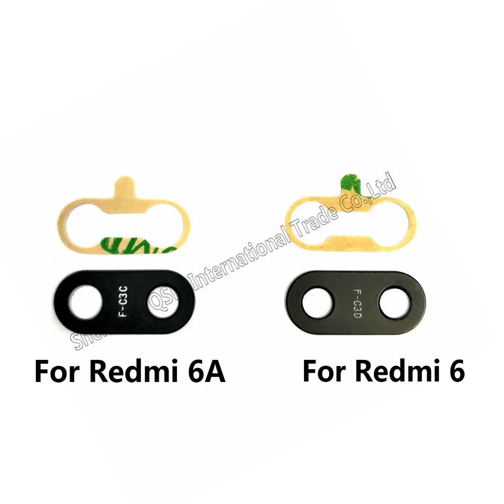 1 шт. новое стекло для задней камеры и клейкая наклейка для Xiao mi Red mi 6A/Red mi 6/6pro mi A2 Lite/7A/pro/Note 5/Note 5A