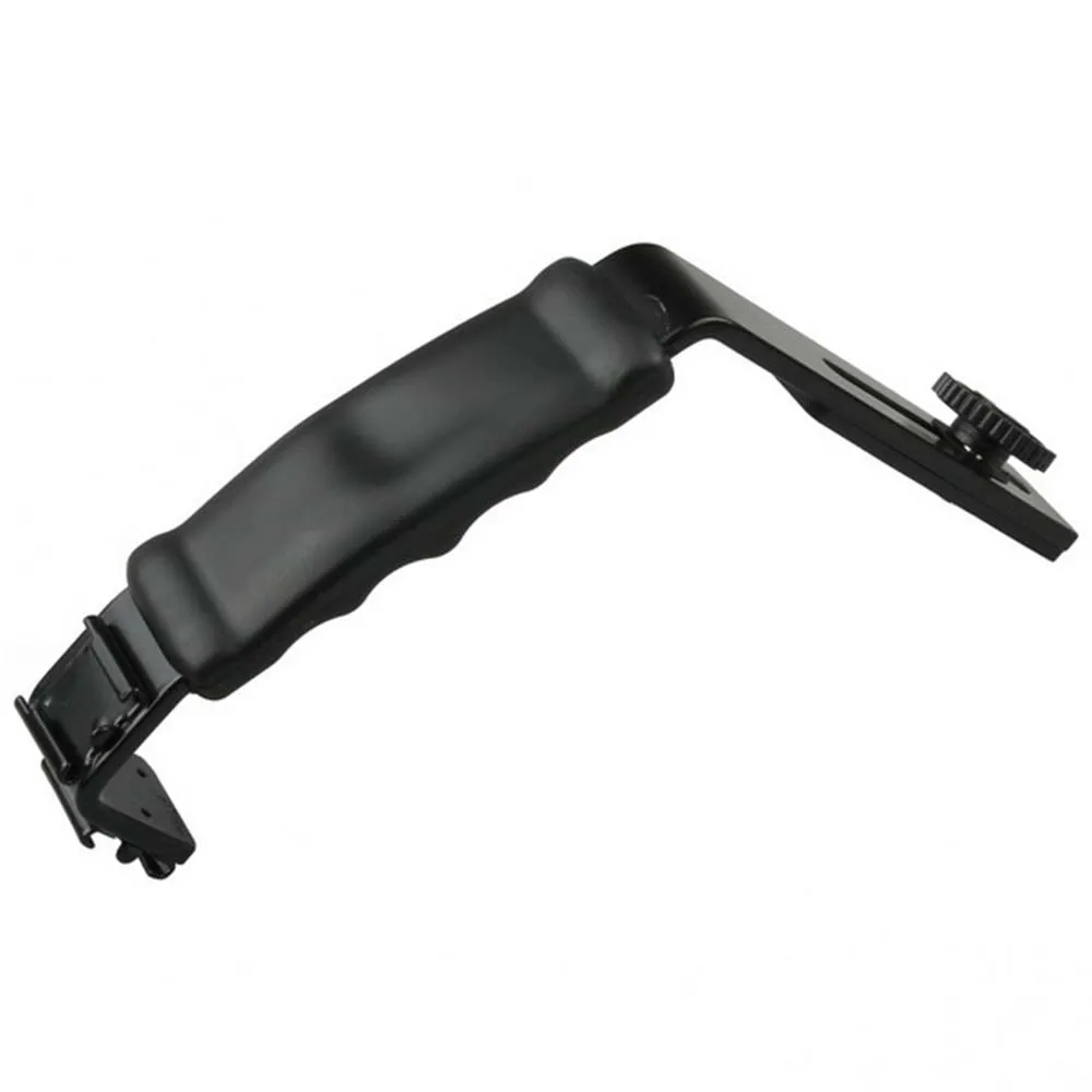 FOTGA L держатель для вспышки 2 Горячий башмак видеокамеры микрофон светильник