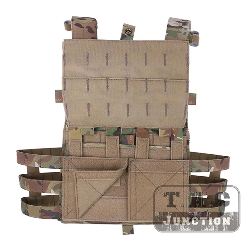 Emerson Тактический адаптивный жилет AVS плиты Перевозчик MOLLE легкий 3 полосы скелетный пояс