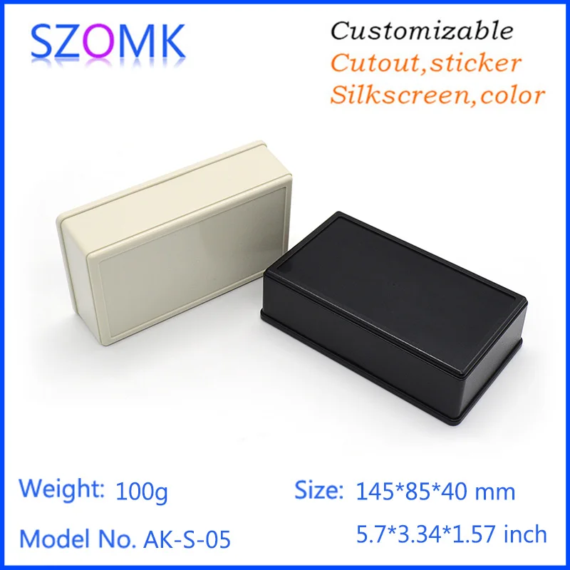 Пластиковый корпус szomk 145*85*40 мм 1 шт. лидер продаж высококачественный из АБС