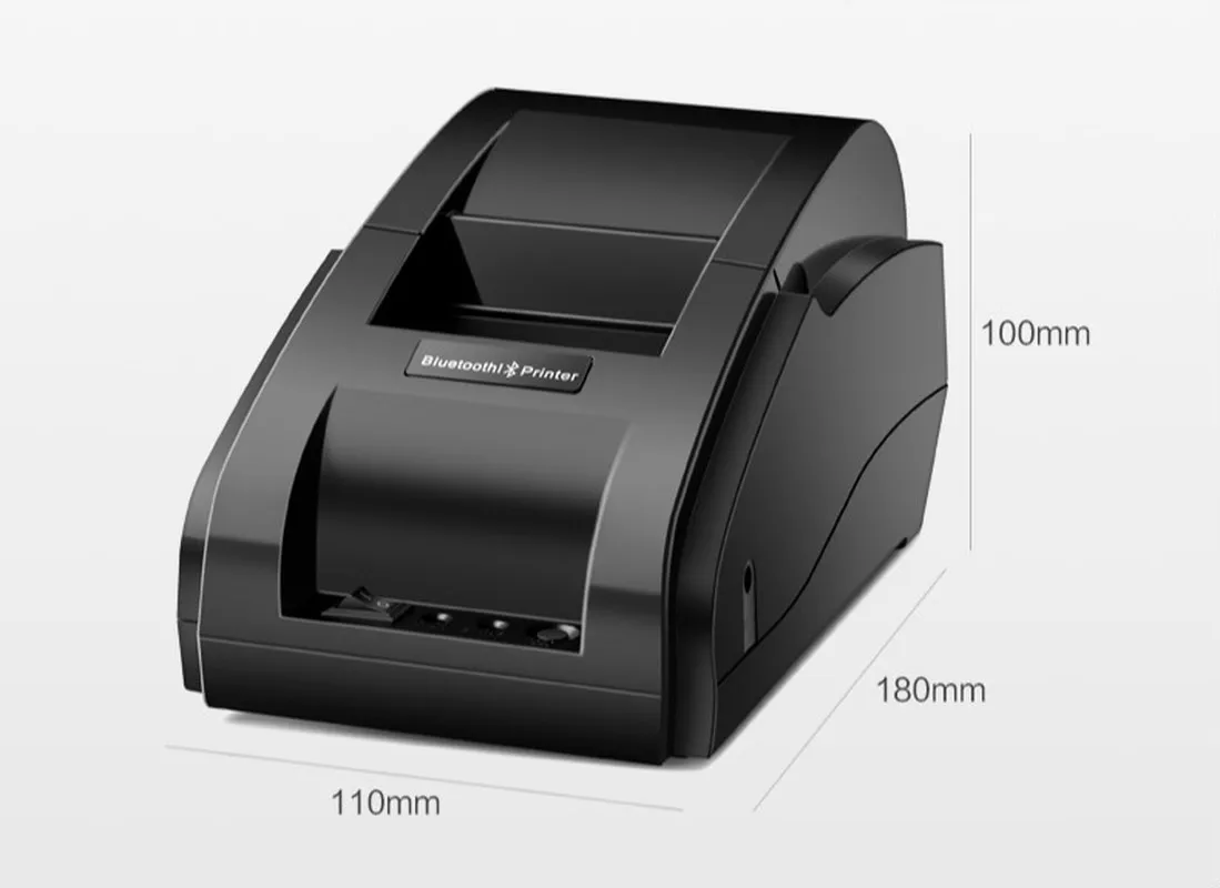 POS Термальный Принтер Мини 58 мм кассовый usb-принтер чековый принтер для Resaurant и супермаркета EU/US PLUG