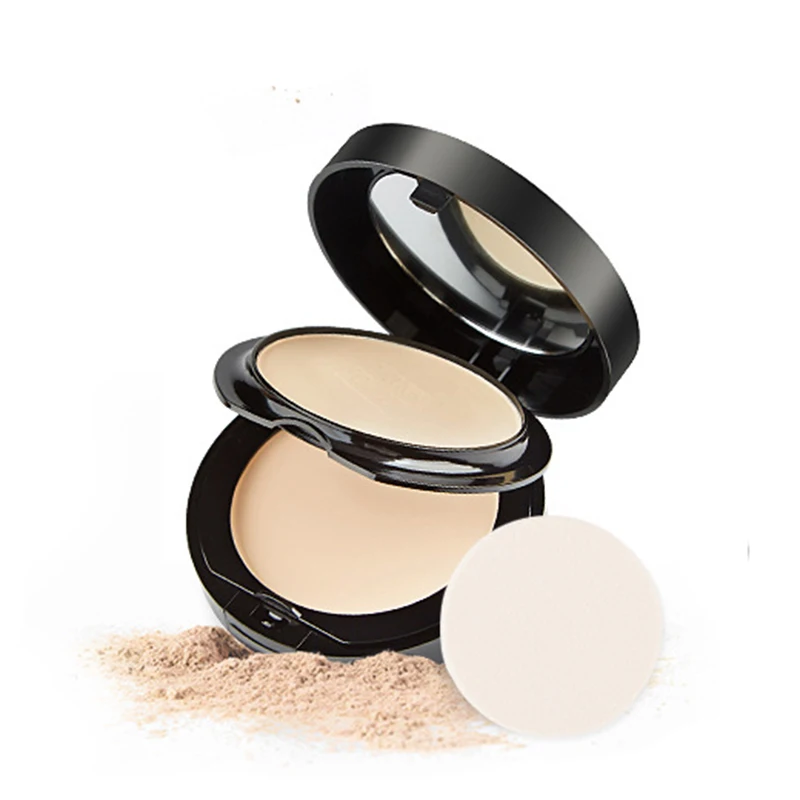LIDEAL двухслойная мягкая полупрозрачная компактная прессованная пудра для лица