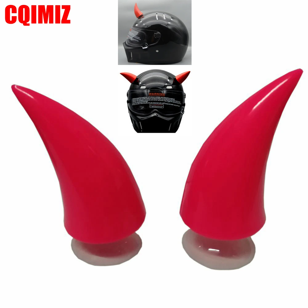 Автомобильный мотоциклетный шлем Devil Horn полнолицевой внедорожный декоративные
