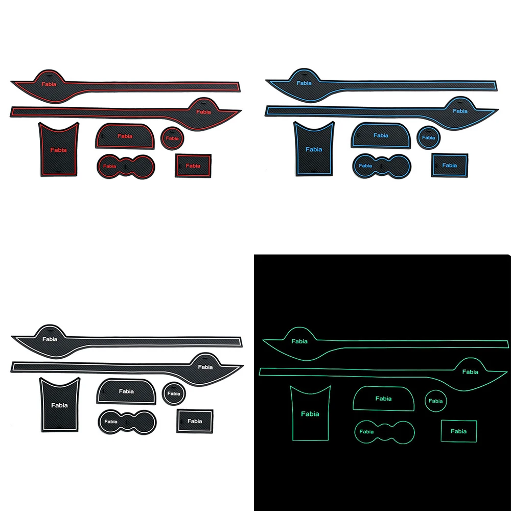 Автомобильный нескользящий межкомнатный Коврик для двери коврик слот ворот