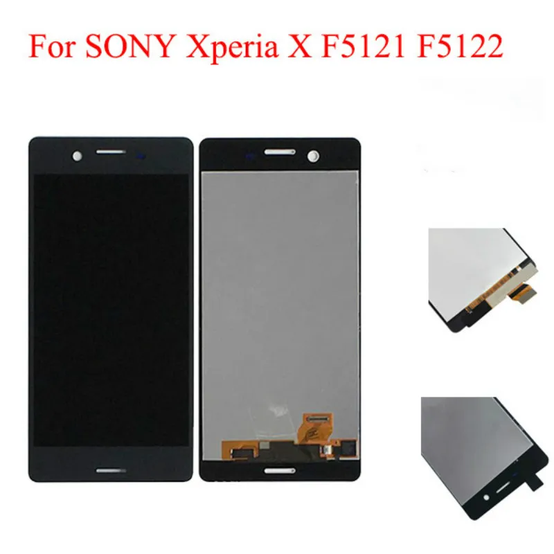 ЖК дисплей Дисплей Сенсорный экран планшета замена для Sony Xperia X F5121 F5122|Экраны