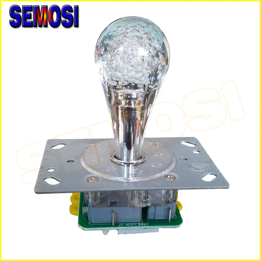 2 шт./лот 7 цветов мигающий светодиодный аркадный боевой джойстик 2/4/8 Way с