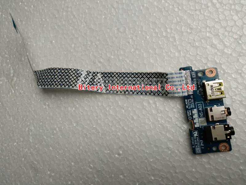 USB плата аудиоразъема для LENOVO Y500 Y510P VIQY1 NS A036 QIQY6 NBX0001760J|board|board boardboard usb |