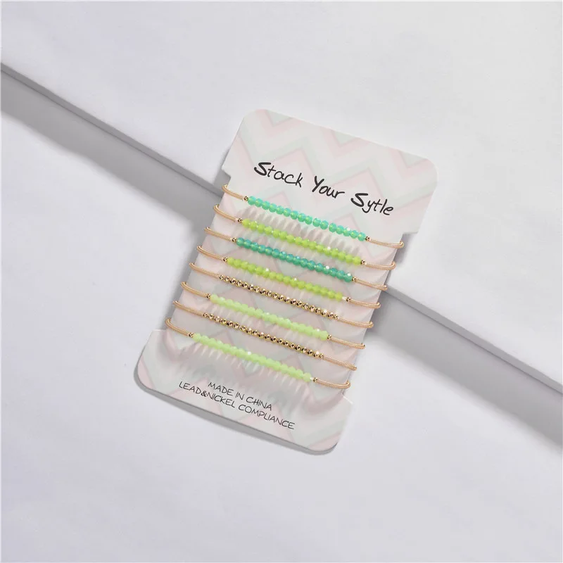 Ювелирные изделия Joolim оптом 8 шт./компл. эластичный браслет Sead Bead изящный