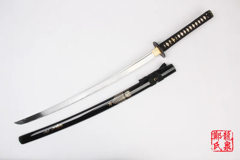 Hand Forged Sword 41 Дюймов 1045 Углеродистая Сталь Японский Самурай Катана Деревянный