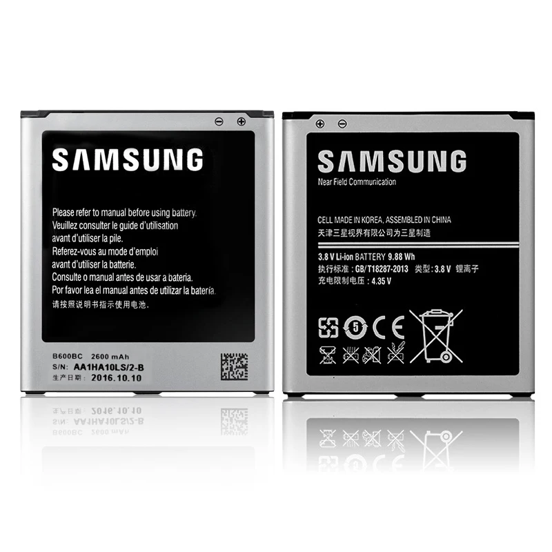 100% Original Replacement Battery EB-L1G6LLU For Samsung I9500 GALAXY S4 i9505 i337 i545 R970 L720 SC-04E Phone 2600mAh |