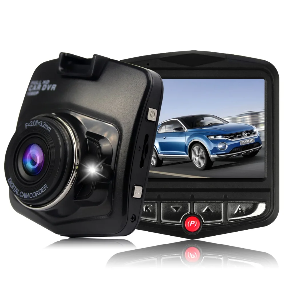 Мини Видеорегистраторы для автомобилей Камера GT300 видеокамера 1080 P Full HD видео