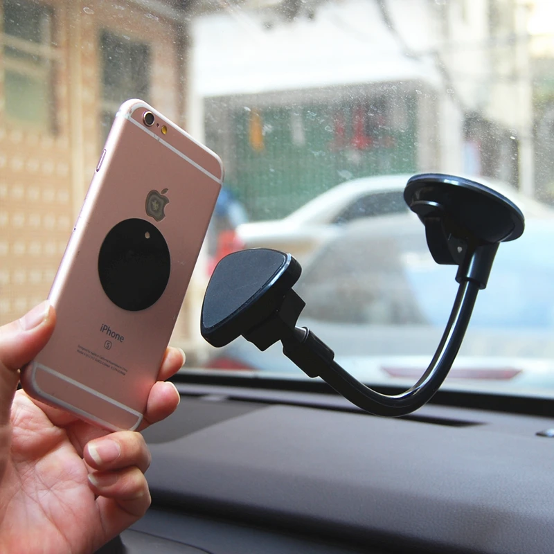 Автомобильный держатель с гибкой трубкой магнитная Автомобильная Подставка для