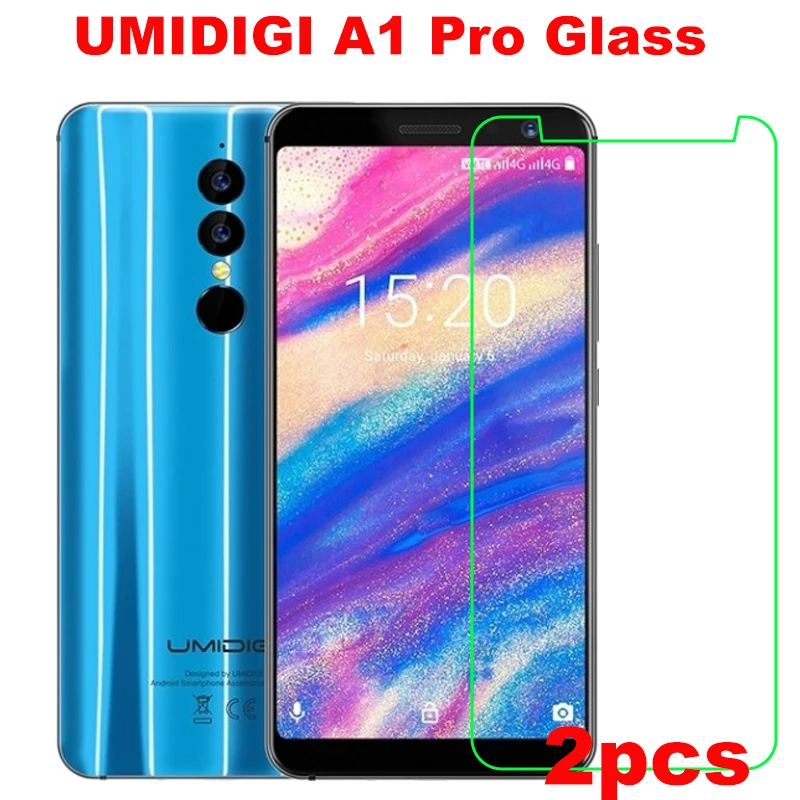 Защитное стекло для экрана Umidigi A1 Pro закаленное не полное покрытие A1Pro | Мобильные