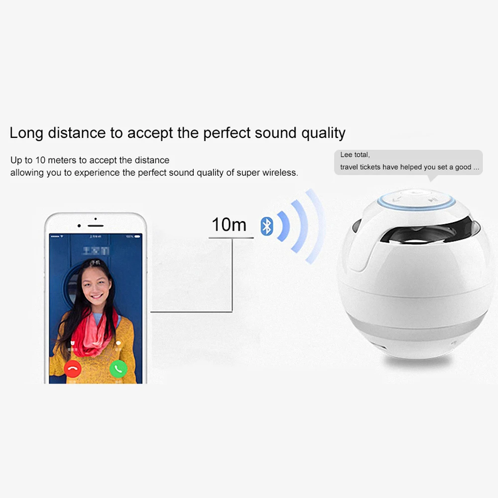 175 Bluetooth мини Динамик приемник Бумбокс fm радио светодио дный Портативный Caixa де