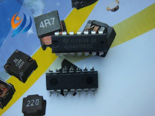 50 шт. CD40106BE DIP14 CD40106 DIP 40106BE 14 Новый и оригинальный IC|Аксессуары для батарей| |