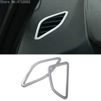 abs chrome car dashboard side air conditioning vent outlet frame trim lhd for bmw 2 series f45 f46 218i 220i 2015 17