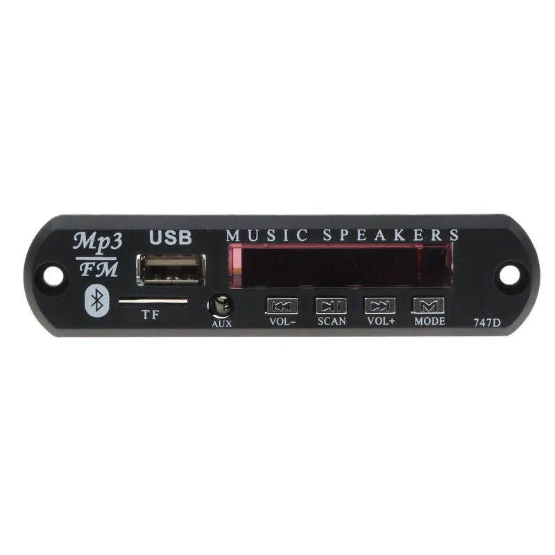 Автомобильный MP3 декодер плата bluetooth Автомобильный MP3 Усилитель 5 в 12 В USB FM TF радио аудио модуль музыкальный динамик дистанционное управление mp3 декодер