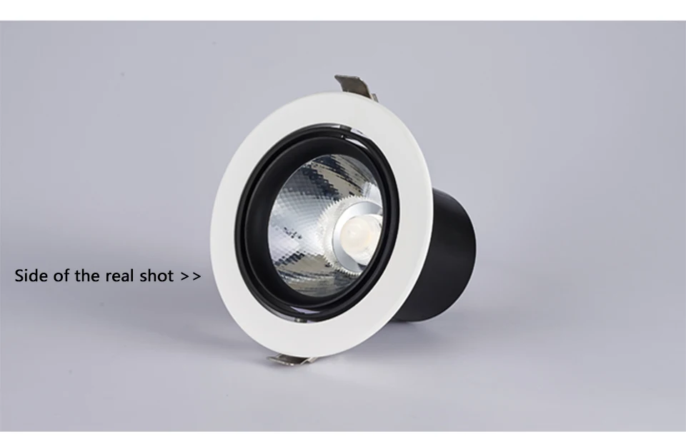 SCON AC110-240V led 25 Вт светильник встроенный COB CREE лампа Интеллектуальный диммер scr 0~ 10 затемнения CRI Ra> 85 Современное Внутреннее освещение