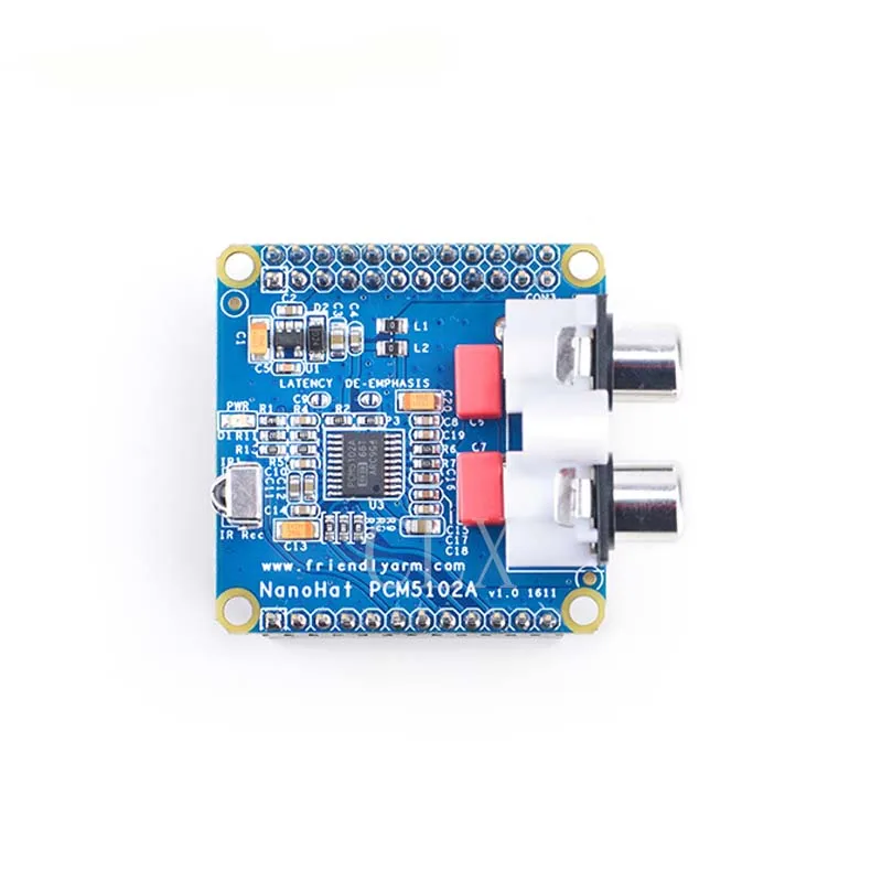 NanoHat PCM5102A совместим с NanoPi NEO/NEO Air аудиочипом DAC и низким уровнем шума NS частота