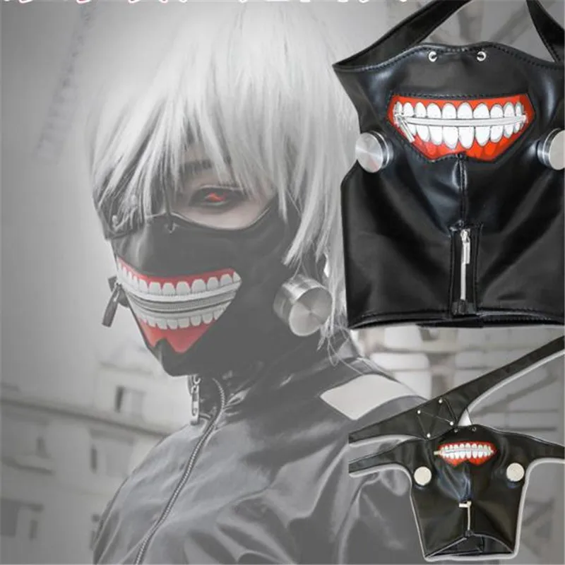 Бесплатная доставка Токийская маска вурдалака на глаза для косплея молнии Jin Mu