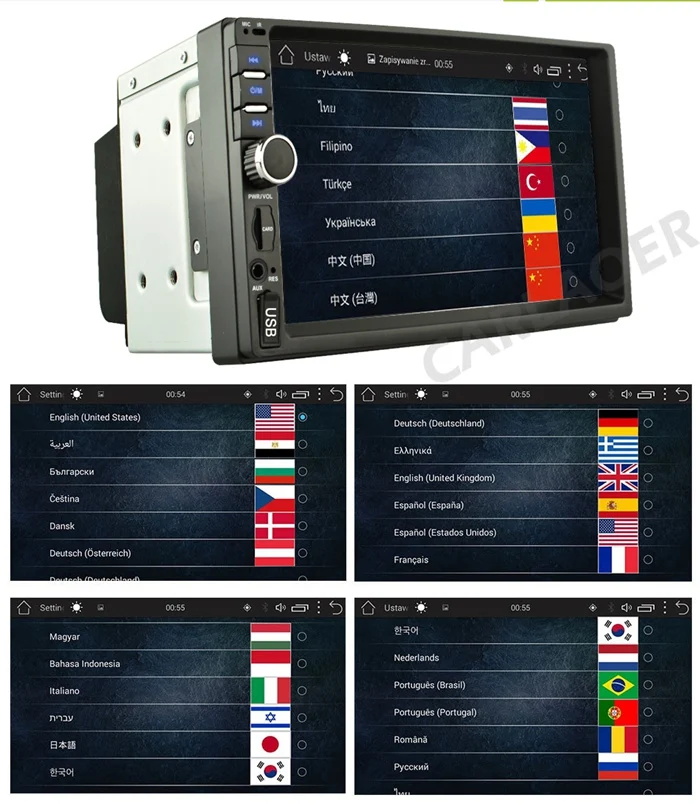 2G ram 2 din автомагнитола 2Din Android Автомагнитола мультимедийный плеер Авто Аудио для Nissan hyundai Kia toyata lada Chevrolet Ford BYD