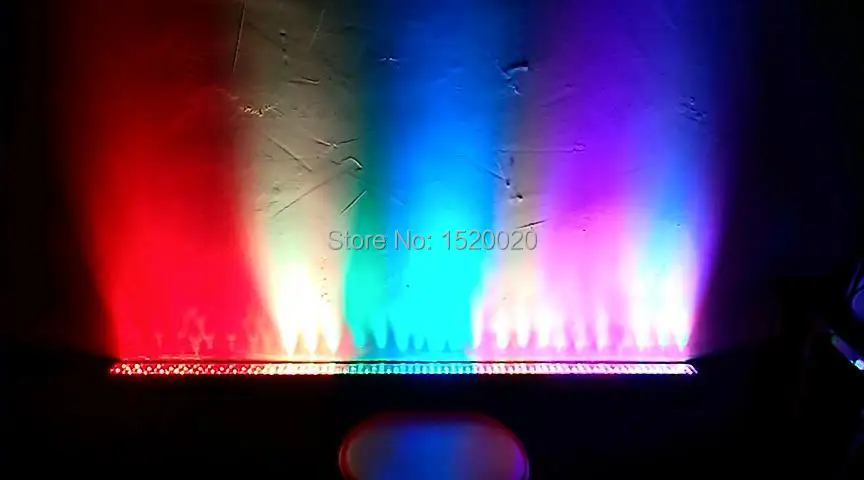

4Pcs/Lot 240*10mm Led Wall Washer Bar Light Dmx Control RGB Led Flood Wall Washer DMX512 Stage Bar Light