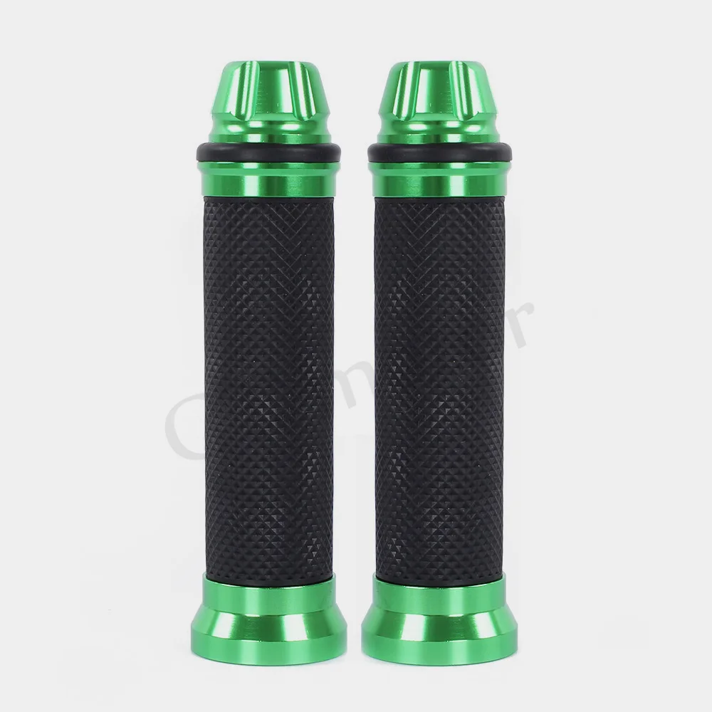 GT Motor -free shipping 22mm CNC Universal Motorcycle Handle bar / Handlebar Grips Fiber and aluminum Material | Автомобили и