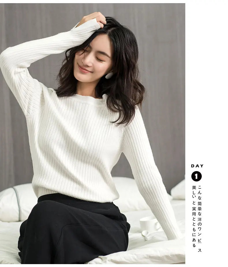 Женский свитер из смесового кашемира вязаные пуловеры Новое поступление 2018