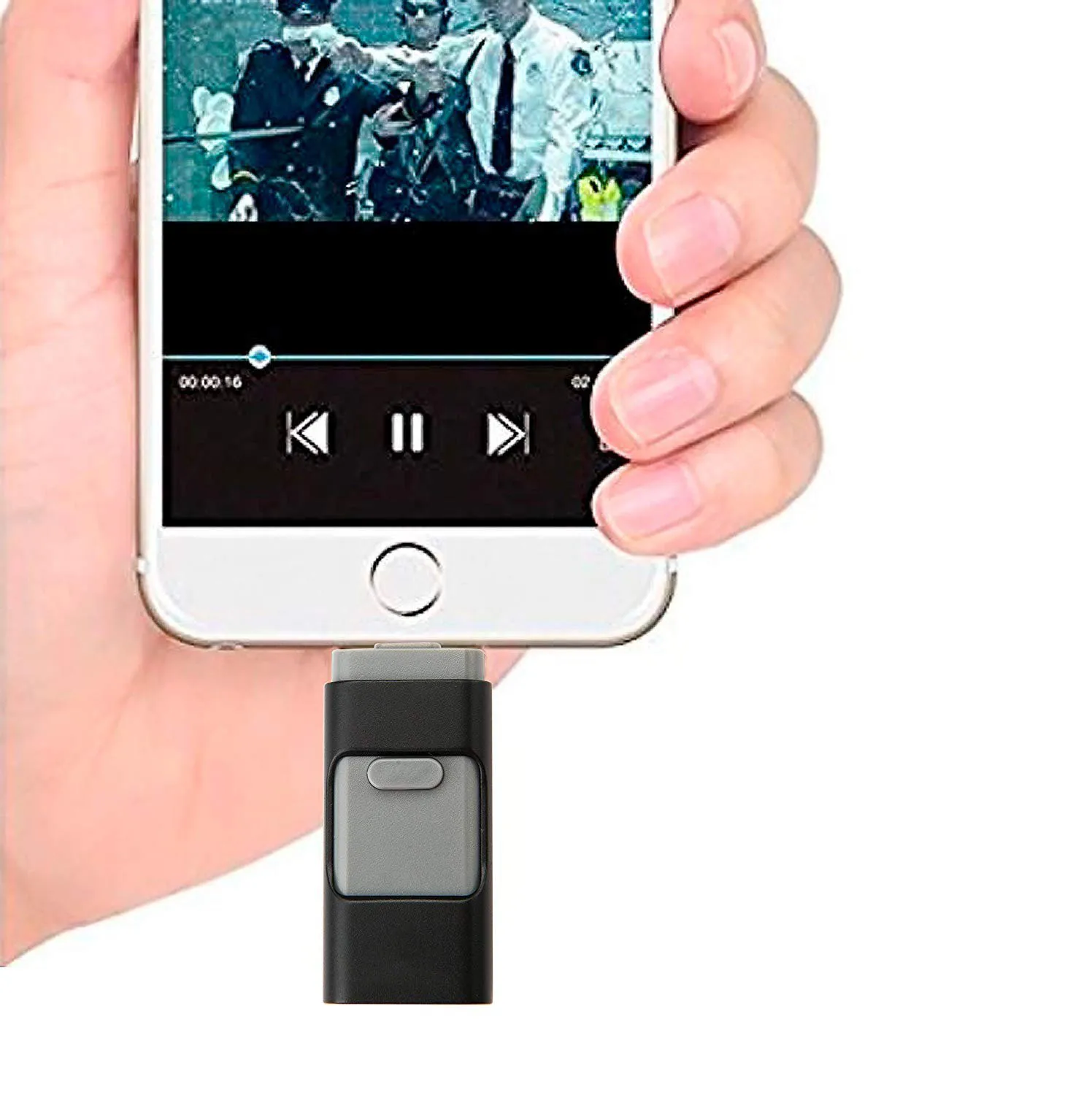 USB флеш-накопитель 3 в 1 для iPhone/Android 16 ГБ 32 64 128 USB-флешка OTG Usb 0 внешний