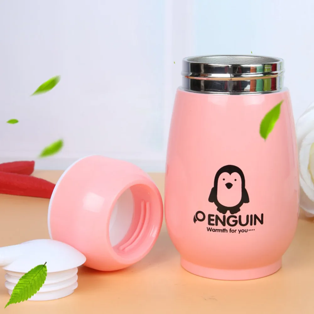 Термос Koohoo Детские термосы с рисунком из мультфильма 260 мл двухслойная кружка